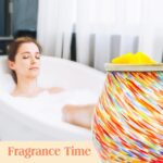 Electric Wax Melt Warmer for Scented Wax,Glass Wax Burner,Home Fragrance Wax Warmer as Gift for Women Essential Oils Candle Wax Melters and Tarts Scent Warmer Night Light,Colorful - Image 7