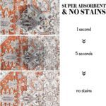 Dog Food Mats for Floors, Absorbent Dog Bowl Mat for Food and Water Dispenser Mat, Quick Dry Cat Food Mat Pet Supplies - Image 5