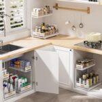 Under Sink Organizer, High Adjustable 2 Tier Under Kitchen Sink Organizer, Multi-Purpose Storage Shelf for Kitchen Bathroom Cabinet, White - Image 9