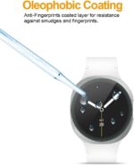 Supershieldz (3 Pack) Designed for Samsung Galaxy Watch 8 (40mm) Tempered Glass Screen Protector, Anti Scratch, Bubble Free - Image 4