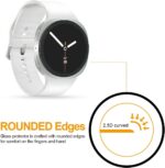 Supershieldz (3 Pack) Designed for Samsung Galaxy Watch 8 (40mm) Tempered Glass Screen Protector, Anti Scratch, Bubble Free - Image 6