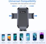 Car Phone Holder Mount, Super Stable Air Vent Cell Phone Car Mount with 2025 Metal Hook Clip, 360° Rotation,One Button Release for iPhone, Galaxy, Google, and All Other Smartphones - Image 8