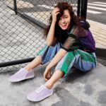 Shupua Women's Canvas Sneakers - White, Casual, Classic, Spring/Summer, Solid, Flat Heel, Athletic Shoes, Skateboarding, Lace-Up, Bow, Rubber Sole, Not Water Resistant, Adult Women's Size - Image 3