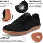 HEEZ Mens Wide Toe Barefoot Shoes 2 in 1 Slip on Mules and Breathable Sneakers for Men Lace Up Comfortable Walking Shoes - Image 4