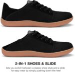 HEEZ Mens Wide Toe Barefoot Shoes 2 in 1 Slip on Mules and Breathable Sneakers for Men Lace Up Comfortable Walking Shoes - Image 5