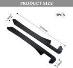 2PCS Car Seat Gap Filler - Car Seat Gap Filler Organizer for Holding Phone,Key,Purse - Universal Car Gap Filler Fits Car Truck SUV Car Interior Accessories (Black/2PCS)… - Image 3