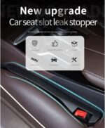 2PCS Car Seat Gap Filler - Car Seat Gap Filler Organizer for Holding Phone,Key,Purse - Universal Car Gap Filler Fits Car Truck SUV Car Interior Accessories (Black/2PCS)… - Image 4
