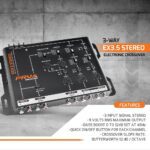 PRV AUDIO Crossover Car Audio EX3.5 Stereo 3 Way or 2 Way Electronic Crossover 9 Volts, 4 in 6 Out RCA Channels Car Sound Processor - Image 5