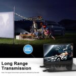 Wireless HDMI Transmitter and Receiver 328ft/100M, Wireless HDMI Extender Kit, Plug & Play, 4K Decode Support 2.4/5G for Streaming Video and Audio to Monitor from Laptop/Pc/Tv Box - Image 6