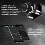 PXN V99 Gaming Racing Wheel, Driving Force Feedback Steering Wheel with Pedals and Shifter - 3.2NM, 270°&900°, 11.8 inch, 4 Paddle Shifters, Tools APP - Racing Wheel for PC, Xbox Series X|S, X and PS4 - Image 6