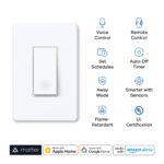 TP-Link Tapo Matter Smart Light Switch: Voice Control w/Siri, Alexa & Google Home | UL Certified | Timer & Schedule | Easy Guided Install | Neutral Wire Required | Single Pole | Tapo S505(2-Pack) - Image 3