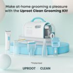 Uproot Clean Pet Groomer Vacuum Kit 7 in 1 - Cat & Dog Grooming Kit with Brush, Detangle, Deshed, Trim, Clean, & Dry Attachments - Complete Cat & Dog Grooming Vacuum for Shedding Pets - Image 3