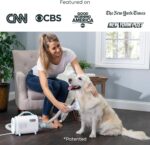 Uproot Clean Pet Groomer Vacuum Kit 7 in 1 - Cat & Dog Grooming Kit with Brush, Detangle, Deshed, Trim, Clean, & Dry Attachments - Complete Cat & Dog Grooming Vacuum for Shedding Pets - Image 10
