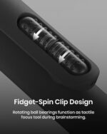 8 Pcs Gel Pens - 0.7mm Fine Point Smooth Writing Black Ink, Quick-Dry Long Lasting Fidge Pens, School & Office Supplies for Men Women - Image 3