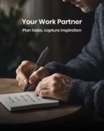 8 Pcs Gel Pens - 0.7mm Fine Point Smooth Writing Black Ink, Quick-Dry Long Lasting Fidge Pens, School & Office Supplies for Men Women - Image 8