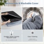 WNPETHOME XXXL Big Dog Bed, Washable Dog Couch with Removable Waterproof Cover, Orthopedic Large Pet Sofa Bed with Bolster Sides for Sleeping - Image 6