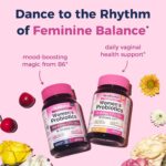 NewRhythm Probiotics for Women, P-5-P, Vitamin C & Organic Cranberry, 100 Billion CFU 18 Strains, Prebiotics & Probiotics, Vaginal Probiotics for Digestive Health & PH Balance, 60 Capsules, No Dairy - Image 8