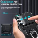 LeYi for Galaxy A16-5G Phone Case: Galaxy A16 5G Screen Protector [2 Packs] with Camera Cover, Military-Grade Heavy Duty Protection Cell Android Basic Funda para Samsung Galaxy A 16 5G Phone, Black - Image 3