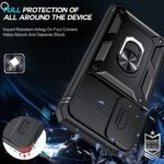 LeYi for Galaxy A16-5G Phone Case: Galaxy A16 5G Screen Protector [2 Packs] with Camera Cover, Military-Grade Heavy Duty Protection Cell Android Basic Funda para Samsung Galaxy A 16 5G Phone, Black - Image 5