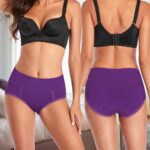 MISSWHO Cotton High Waisted Soft Womens Underwear Breathable Panties, Multipack - Image 3