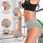 MISSWHO Cotton High Waisted Soft Womens Underwear Breathable Panties, Multipack - Image 6