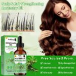 3 Pack Rosemary Oil for Hair Growth,Rosemary Hair Growth Oil,Hair Strengthening Serum for Dry Damaged Hair,Hair Loss Treatment & Thickens Hair,Scalp Care Promotes Hair Thickness for Men Women - Image 6