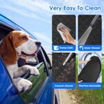 Back Seat Extender for Dogs with Hard Bottom/Large Space, Waterproof Dog Car Seat Cover Holds 400lbs, Sturdy Nonslip Pet Backseat Hammock for Cars/SUV - Image 8