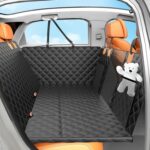 Back Seat Extender for Dogs with Hard Bottom/Large Space, Waterproof Dog Car Seat Cover Holds 400lbs, Sturdy Nonslip Pet Backseat Hammock for Cars/SUV - Image 9