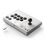 8Bitdo Wireless Arcade Stick for Xbox Series X|S, Xbox One and Windows 10, Arcade Fight Stick with 3.5mm Audio Jack - Officially Licensed (White) - Image 3