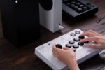 8Bitdo Wireless Arcade Stick for Xbox Series X|S, Xbox One and Windows 10, Arcade Fight Stick with 3.5mm Audio Jack - Officially Licensed (White) - Image 5