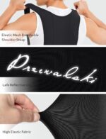 Przewalski Men’s 3D Padded Cycling Bike Bib Shorts, Bicycle Biking Bib Shorts - Image 5