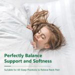 COZSINOOR King Size Bed Pillows Set of 2 - Down Alternative Cooling Microfiber Fill - Hotel Specially Designed for Side, Back & Stomach Sleepers, Providing Breathable and Skin-Friendly Comfort - Image 7