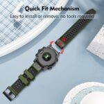 ISABAKE Compatible with Fenix 6 Band 22MM Easy-fit Soft Silicone Watch Bands Replacement for Fenix 7/Fenix 6 Pro/Fenix 5/Fenix 5 Plus/Approach S60/S62/Quatix 6 Smartwatches - Image 5