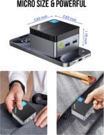 GMKtec Mini PC Intel N97 (Turbo 3.60GHz) Micro Desktop Computer 12GB DDR5 256GB SSD for Business, School, Office, Pocket Mini Computers Nucbox G5 - Image 8