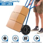 4.80/4.00-8" Flat Free Wheelbarrow Tire and Wheel, 14.5" Universal Fit Solid Tire with 5/8" or 3/4" Bearing, 3"-7" Hub, Adapter Kit Hand Truck Wheel Replacement for 3.50/2.50-8", 4.00-6"nhs etc - Image 7