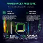 Skytech Gaming Chronos Gaming PC Desktop – Intel Core i7 13700K 3.4 GHz, NVIDIA RTX 4070, 1TB NVME SSD, 32GB DDR5 RAM RGB, 750W Gold PSU, 360mm AIO, 11AC Wi-Fi, Windows 11 Home 64-bit,Black - Image 7