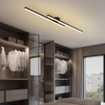 JAYMP Modern Ceiling Light with Remote, 43.3" Black Sputnik Ceiling Lamp, 32W Dimmable LED Lighting Fixture for Dining Room Living Room Kitchen Island, 2 Lights - Image 4