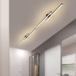 JAYMP Modern Ceiling Light with Remote, 43.3" Black Sputnik Ceiling Lamp, 32W Dimmable LED Lighting Fixture for Dining Room Living Room Kitchen Island, 2 Lights - Image 10