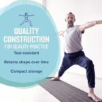 NewMe Fitness Yoga Mat for Women and Men - Large, 5mm Thick, 68 Inch Long, Non Slip Exercise Mats w/ 70 Printed Yoga Poses for Pilates, Workout and Stretching - Home and Gym Essentials - Image 8