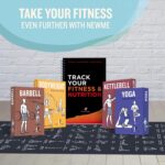 NewMe Fitness Yoga Mat for Women and Men - Large, 5mm Thick, 68 Inch Long, Non Slip Exercise Mats w/ 70 Printed Yoga Poses for Pilates, Workout and Stretching - Home and Gym Essentials - Image 10