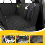 Dog Car Seat Cover for Back Seat,100% Waterproof Scratch Proof Nonslip Seat Cover,600D Heavy Duty Scratch Soft Dog Hammock for Car for Cars Trucks and SUVs - Image 3
