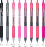 Pilot, G2 Premium Gel Roller Pens, G2 Boost Pink Pack, The Colors of Optimism, 8 Pack Pouch, Fine Point 0.7 mm, Assorted - Image 7