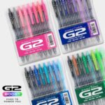Pilot, G2 Premium Gel Roller Pens, G2 Boost Pink Pack, The Colors of Optimism, 8 Pack Pouch, Fine Point 0.7 mm, Assorted - Image 8