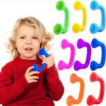 40 Pieces Whisper Reading Phones Plastic Auditory Feedback Reading Phones for Kids Accelerates Reading Fluency and Pronunciation Accuracy and Speech Therapy, 8 Colors - Image 5