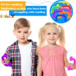 40 Pieces Whisper Reading Phones Plastic Auditory Feedback Reading Phones for Kids Accelerates Reading Fluency and Pronunciation Accuracy and Speech Therapy, 8 Colors - Image 6