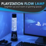 Paladone PlayStation Glitter Flow Lamp Night Light, Bedroom Décor Mood Light, 33 cm - Image 3