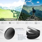 Polarized Sport Sunglasses for Men and Women, Lightweight TR90 Sun Glasses with UV Protection for Cycling Running - Image 6