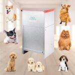 Dog Feeder - Galvanized Metal Pet Food Station for Indoor & Outdoor Use - Automatic Gravity-Fed Dispenser Suitable for Small, Medium, and Large Dog Breeds - Capacity: 25 Pounds of Dry Kibble - Image 9