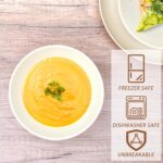 36pcs Reusable Wheat Straw Dinnerware Sets,Unbreakable Dinnerware Cups Plates and Bowls Sets,Durable Kitchenware Dishes Set for Home, Office, Travel,Picnic - Image 7