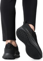 Bruno Marc Women's Non Slip Work Shoes Walking Black & Lightweight Food Service Chef Kitchen Restaurant Resistant Sneakers - Image 8